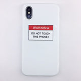 Candy Color Leaf Print Phone Case