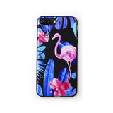 Candy Color Leaf Print Phone Case