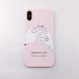 Candy Color Leaf Print Phone Case