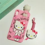Cute Cartoon Hello Kitty Phone Case