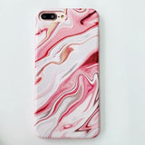 Candy Color Leaf Print Phone Case