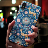 Eqvvol Cute 3D Emboss Cartoon Patterned Phone Case