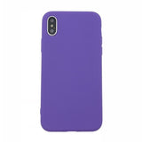 LACK Solid Color Silicone Couples Cases