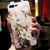 Eqvvol Cute 3D Emboss Cartoon Patterned Phone Case