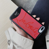 Luxury Brand Red Sneakers Bottom Phone Case
