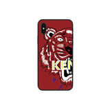 Kenzoe Cool Tiger head patterned Couple phone case