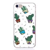 Cute Cactus Pineapple Flamingo Patterned Case